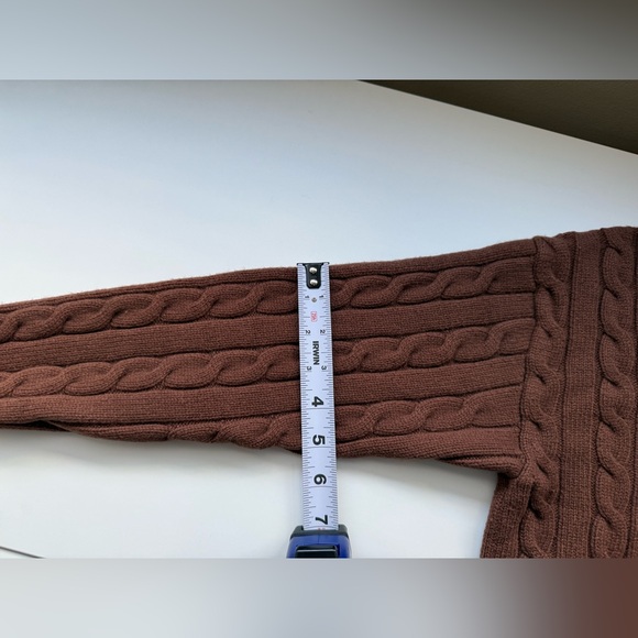 Sunday Best Artizia Lottie Merino Wool Open-Neck Polo Sweater Size XXS - Picture 8 of 10